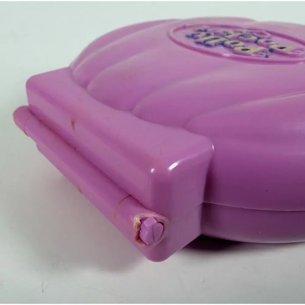 2 Vtg 1989 Polly Pocket Polly’s Cafe Bluebird + Figures - Issues Incomplete Read